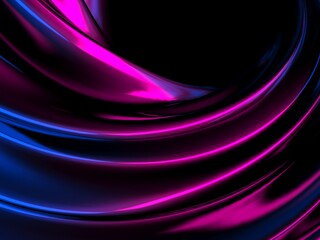 Colorful Liquid metallic wavy background