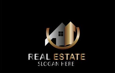 Construction Logo Real Estate Logo Design Vector