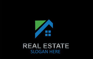 Creative Real Estate Logo Design Vector