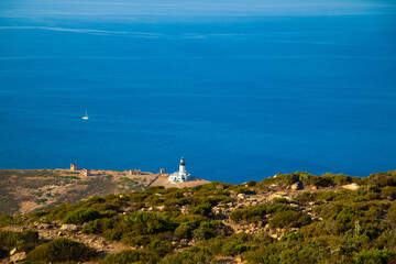 Fototapeta na wymiar view from the top Haouria - Tunisia