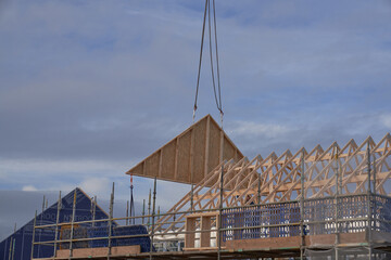 Modern pitched roof construction