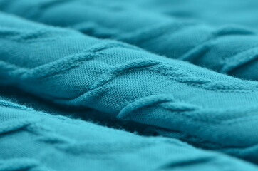 Viskose - Textur, blau
