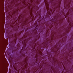 Fototapeta premium Cardboard red abstract pattern texture close-up. Retro old paper background. Grunge concrete wall. Vintage blank wallpaper.