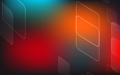 Naklejka premium Abstract technology background Hi-tech communication concept innovation background illustration