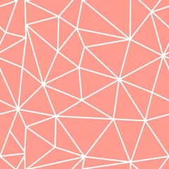 Simple polygon line repeat pattern design
