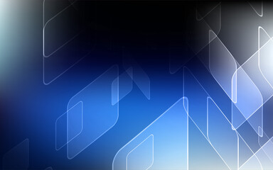 Obraz premium Abstract technology background Hi-tech communication concept innovation background illustration