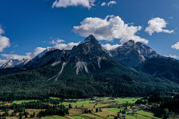 Naklejka premium Zugspitze Bayern