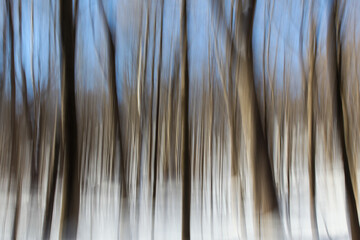 Winter abstract background from landscape