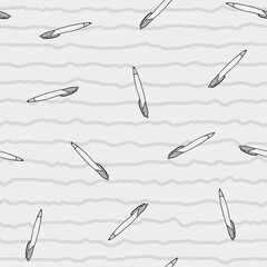 Simple pen and paper line repeat pattern design