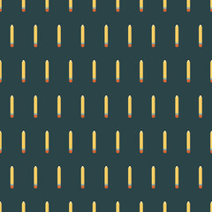 Simple pencil doodle repeat pattern design