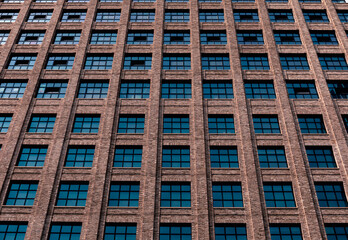 Fototapeta premium Brown office building