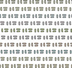 Simple shape repeat pattern design