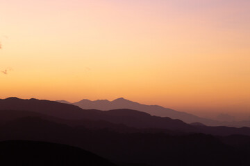 Against light, Costa Rica, Cerro Pelado