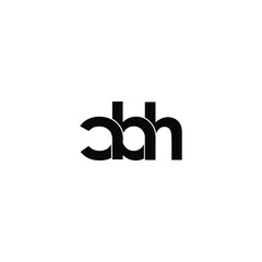 cbh letter original monogram logo design