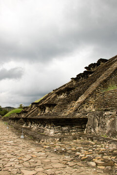 Pirámide en las ruinas de Papantla