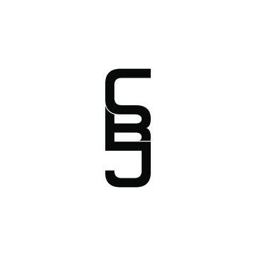 cbj letter original monogram logo design