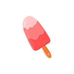 Hand drawn ice cream vector illustration, sweet dessert food
