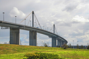 Westgate Bridge in Melbourne, Victoria, Australia