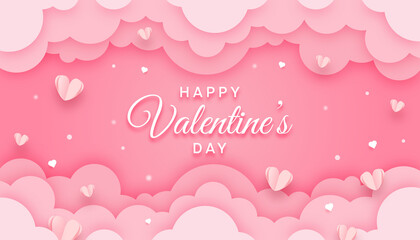 Minimalist happy valentines day