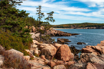 Fototapeta premium Rocky Maine coast