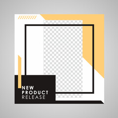 Set of sale banner template design. Editable post template social media banners for digital marketing. Vector illustration.