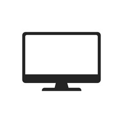 computer icon on white background.