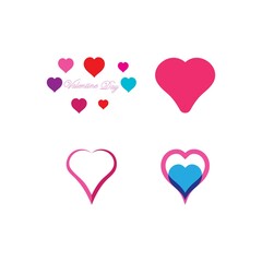 Heart Logo Template vector