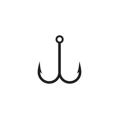  fishing hook logo