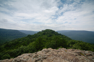 Obraz premium mountains and clouds