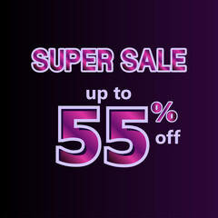 Super Sale up to 55% off Label Vector Template Design Illustration