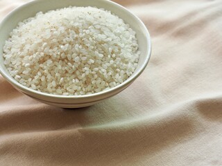 아시아 음식 유기농 흰쌀