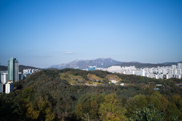 Landscape of Seoul - Stock Photo