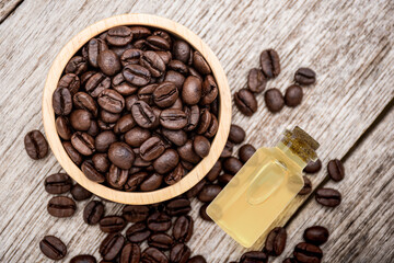 Coffee bean and coffee oil