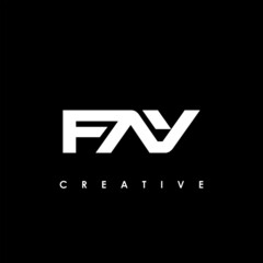 FAY Letter Initial Logo Design Template Vector Illustration