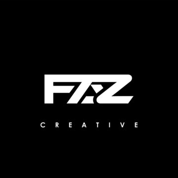FAZ Letter Initial Logo Design Template Vector Illustration