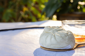 Chinese food steamed bun