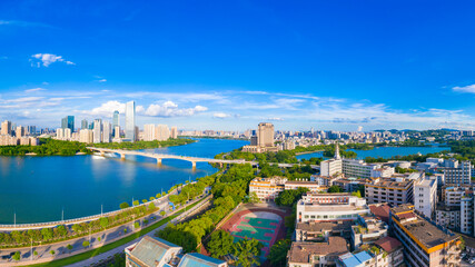 Obraz premium Hesheng Bridge and Huizhou bridge in Huizhou, Guangdong province, China