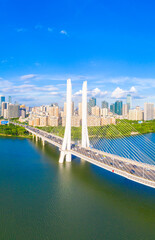 Obraz premium Hesheng Bridge and Huizhou bridge in Huizhou, Guangdong province, China