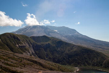 landscape with clouds