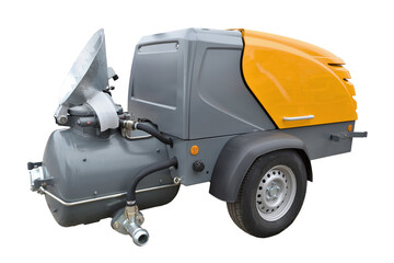 Naklejka premium Mobile Concrete Pump