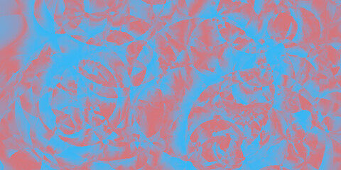 Obraz premium abstract fractal colorful blue aquamarine cerulean mint azure marbled stone wall concete cement grunge image paint background bg texture wallpaper art frame sample illustration board