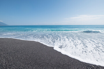 waves on the beach - 410826123