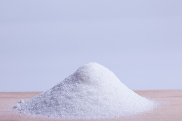 Heap of sugar or salt