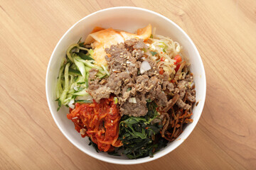 韓国料理のプルコギビビンバのイメージ