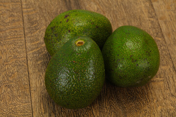 Ripe green dietary avocado - superfood