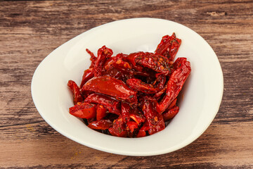 Dried tomato with olive oil