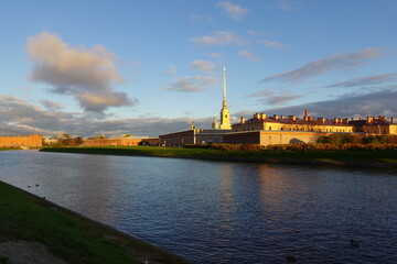 Fototapeta premium Петропавловский собор Санкт-Петербург