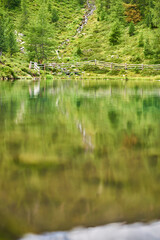 Klarer Bergsee