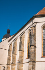 Beautiful church at the famous Bogenberg, Danube, Bavaria, Germany