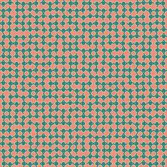 Fototapeta premium Abstract Geometric Pattern generative computational art illustration